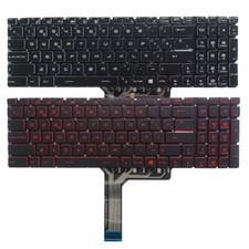 Latin Spanish Keyboard NEW for MSI MS-16H2 MS-16H4 MS-16H5 MS-16H7 picture