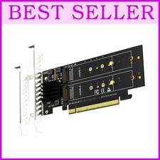 PCIe 4.0 X16 Adapter: 4 M.2 NVMe SSDs, No Bifurcation Needed** picture