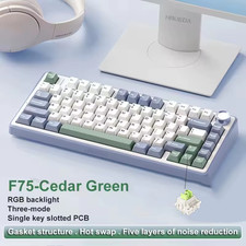 F75 2.4G Wireless/Bluetooth/Wired Gaming Mechanical Keyboard RGB Customized 75%  picture