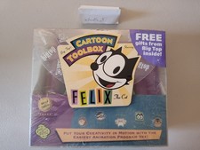 Big Top's Cartoon Toolbox Felix the Cat (PC, Mac 1994) Gift Set New Sealed Rare picture