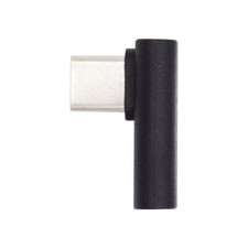 90 Degree Right & Left Angled Low Profile USB 3.1 Type-C Male to Female Adapter picture