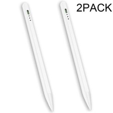 2pcs For Apple Pencil Stylus iPad 10/9/8/7/6th, Air 5/4/3, iPad Pro 2018-2024 picture