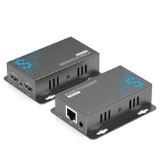 4K HDMI Extender Over Ethernet CAT5 CAT6 CAT7 Upto 230FT, with IR, Loop Out, POC picture