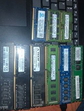 Lot of 9 Mixed Desktop & Laptop RAM Modules — DDR2, DDR3, DDR4 picture