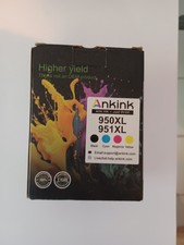 HIGH YIELD ANKINK ANK INC 950 XL 4 PACK FOR HP PRINTER picture