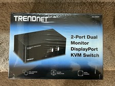 TRENDnet TK-240DP 2-Port Dual Monitor DisplayPort KVM USB Switch picture