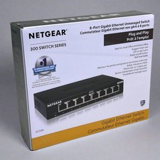 NETGEAR 8-Port Gigabit Ethernet Unmanaged Switch GS308-300PAS Plug & Play picture