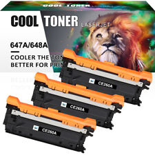 3PK Black CE260A Toner for HP Color LaserJet Enterprise CP4025dn CP4520 CP4525xh picture