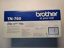 Brother TN-760 Cartridge 760 High Yield Black Toner TN760 Genuine Brand New picture