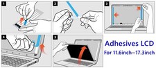 10x Pull Tabs Stretch Release Adhesive Strips For LCD Screen Panel With Handle picture