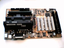 Pentium Motherboard P2 Slot1 Abit AB-BH6 v1.01 ** TWO **  ISA slots 5 PCI 1 AGP picture