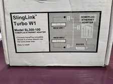 Genuine SlingLink Turbo SL300-100 Ethernet Internet Adapter LNC picture
