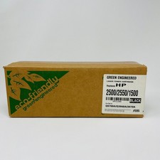 NEW Lot 2 Green Engineered Cyan 596 Black 595 Cartridge For HP 2500/2550/1500 picture