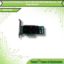 Lenovo/LSI ThinkSystem 430-8i 12Gb SAS/SATA HBA PCIe x8 — Full Height Bracket picture