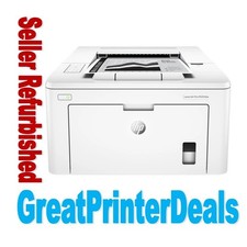 HP LaserJet Pro M203dw Wireless Duplex Printer | Tested | LOW PAGE COUNTS picture