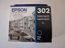Original EPSON 302 Black  Color INK Cartridge picture