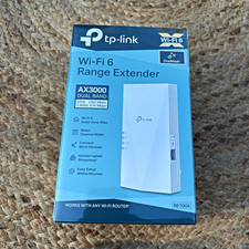 TP-LINK RE700X AX3000 Wi-Fi 6 Dual Band Range Extender OneMesh Ethernet picture