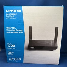 Linksys AX1500 MAX-Stream Mesh WiFi 6 Router (MR7310) Up to 1700 sf- 25+Devices picture