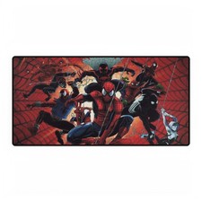 Marvel Spider-Verse Team Ensemble Movie Logo Mouse Pad Desk Mats picture