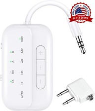 Transmisor receptor Bluetooth para TV PC gimnasio interruptor compatible US NEW picture