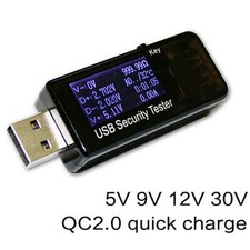 LCD USB Detector Voltmeter Ammeter Power Capacity Tester Voltage Current Meter K picture