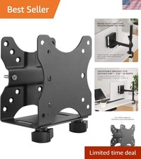 Thin Client Mount Bracket Mini PC VESA Monitor Arm, Under Desk picture