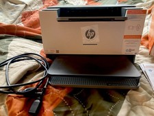 HP LaserJet M209dwe Monochrome Wireless Laser Printer - White Tested Works picture