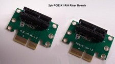2pk PCI-E 1X Adapter Fit for Graphics Riser Card Replacement picture