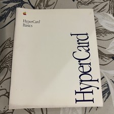 Vintage: HyperCard Basics (for Macintosh) 030-3535-A (C) 1990 Gently Used picture
