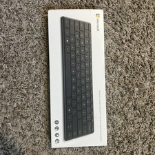Microsoft Designer Compact Wireless Bluetooth Travel Keyboard  - Black 21Y-00001 picture