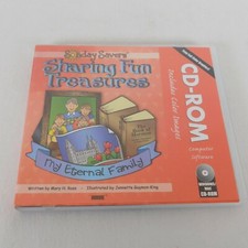 Sunday Savers Sharing Time Treasures My Eternal Family CDROM LDS Mormon Kids picture