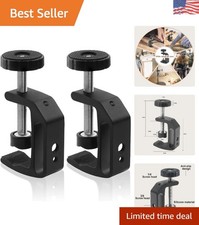 Lightweight Universal C-Clamp Set: Perfect for Arts, Crafts & More - 2 Pack picture