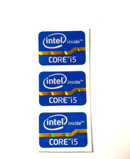 3x Intel Inside Core i5 2nd/3rd Gen Sticker Label Decal 21mm x 15mm picture