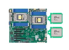 Supermicro H12DSi-N6 SP3 Motherbaord +2x AMD EPYC 7742 64C/128T 2.25GHz ecc ddr4 picture