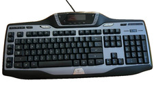 Logitech G15 Wired USB Gaming Keyboard w/ LCD, Multimedia, USB Port Black/Gray picture