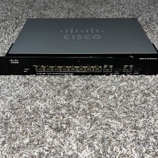 Cisco Sf302-08p 8-Port Gigabit Managed Switch NO AC WORKING picture