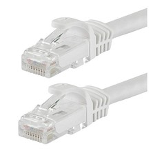 MONOPRICE 9818 Patch Cord,Cat 6,Flexboot,White,50 ft. 38G011 picture