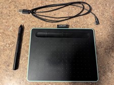 Wacom Intuos Small Bluetooth Graphics Tablet - Pistachio Green (TESTED, WORKING) picture