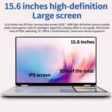 15.6 in + 7 in Dual Screen Laptop 8GB RAM and 1TB SSD, Intel Celeron Processor  picture