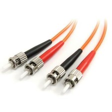 Pack of 3: 10 Meter ST / ST Multimode Duplex 50/125 Cable Fiber picture