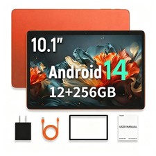10.1 inch Android 14 Tablet 12+256GB Touchscreen Octa-core Processor Wi-Fi 5 BT5 picture