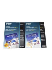 Epson Heavyweight 8.5x11 Matte Paper, 50 Sheets (S041257) - 2 Pack picture