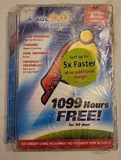 AOL 9.0 Optimized Software New Sealed CD-Rom Vintage 1990s picture