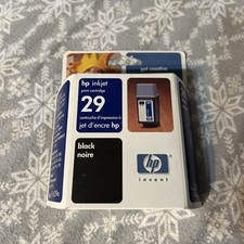 Genuine HP 29 Black Ink Cartridge Exp 06/2004 picture