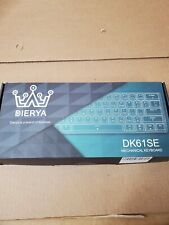 DIERYA 60% Mechanical Keyboard DK61SE Wired White Gaming Keyboard  picture