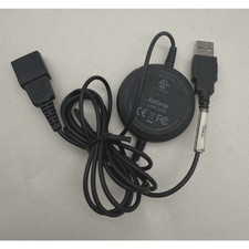 Jabra LINK 220 USB Adapter For Corded Headsets DOES HAVE MINOR DAMAGE *READ.. picture