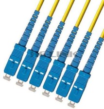 150M SC-SC Indoor Armored Singlemode 6 Strands Fiber Optic Cable picture