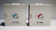 2x Lima Smart Cloud Sharing USB Device + Earphones kickstarter Blue & Red New picture