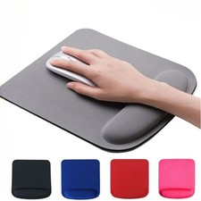Round Wrist Mouse Pad Memory Foam Wrist Support for PC Laptop picture