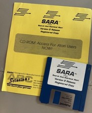 Sara CD-ROM Search & Retrieval V2 Software -Atari ST 1040ST/520ST/Mega ST/Falcon picture